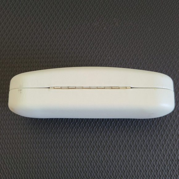 WARBY PARKER WP Glasses Sunglasses Case Holder Storage Ivory Cream - Picture 7 of 12